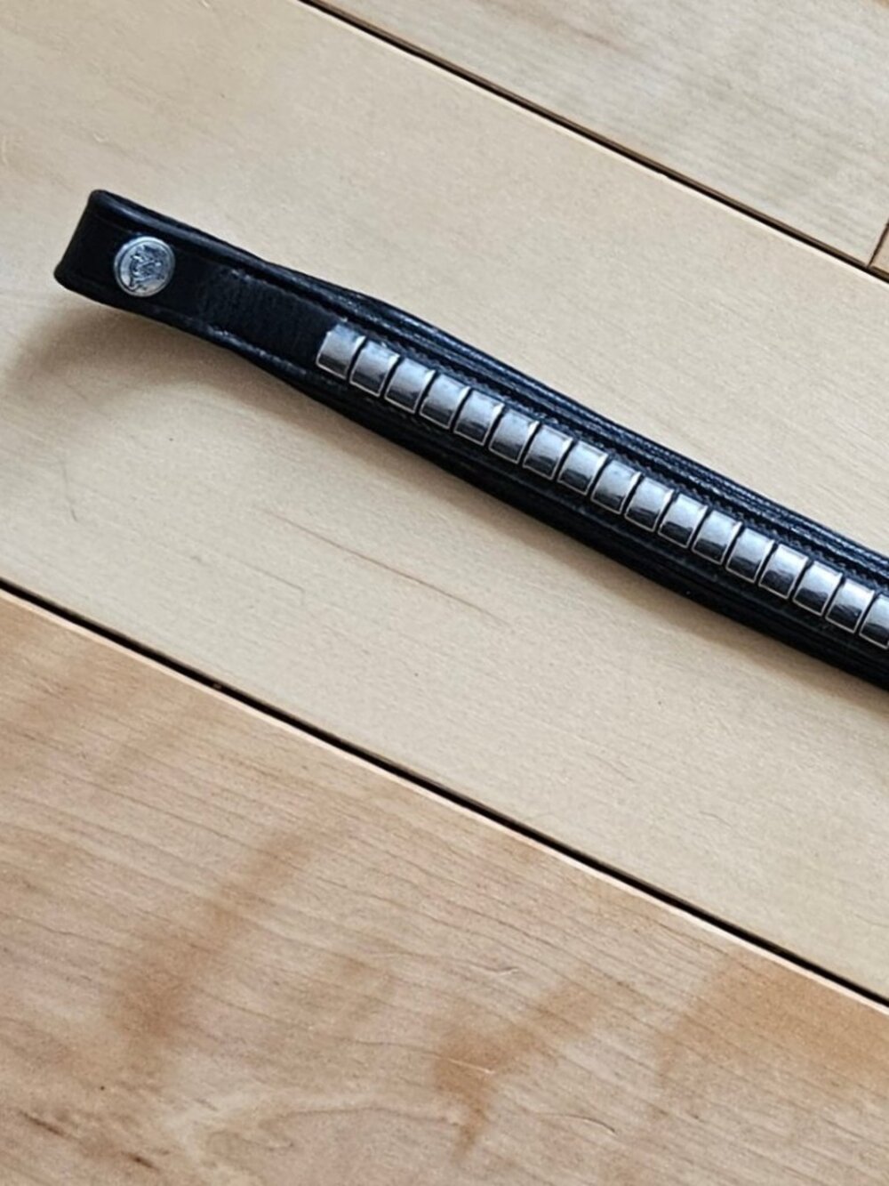 Smith Worthington Silver Clincher Browband | Black | 16" | NWOT